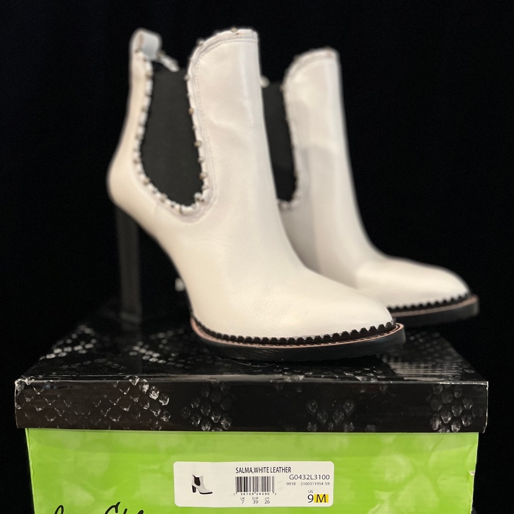 SAM EDELMAN 'Salma' Studded Rockstar Chelsea Booties - NIB!